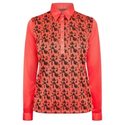 (9) (Golf) Ls Polo Womens