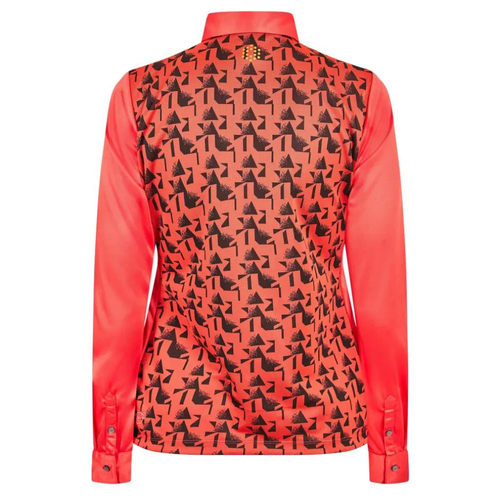 (9) (Golf) Ls Polo Womens