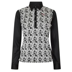 (9) (Golf) Ls Polo Womens