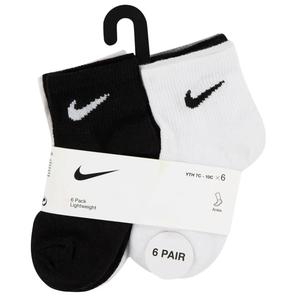 6 Pack Ankle Socks Childrens