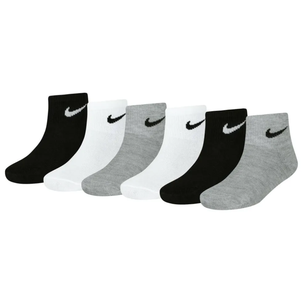 6 Pack Ankle Socks Childrens