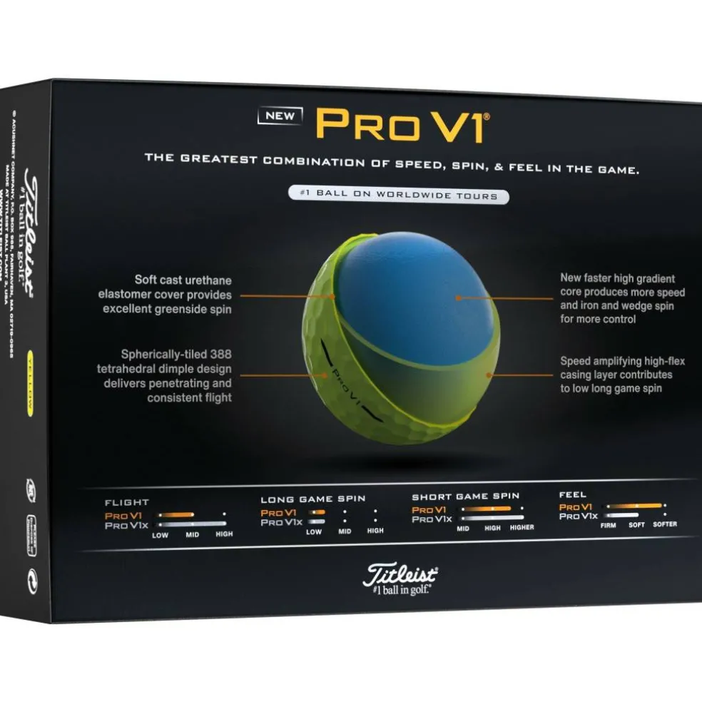 2025 Pro V1 Golf Balls (12-ball pack)