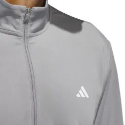 3 Stripe Zip Top Mens