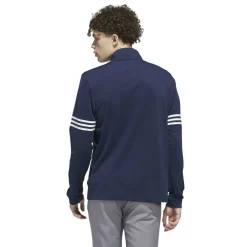 3 Stripe Zip Top Mens
