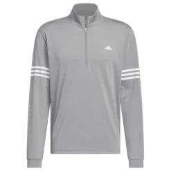 3 Stripe Zip Top Mens