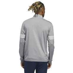 3 Stripe Zip Top Mens