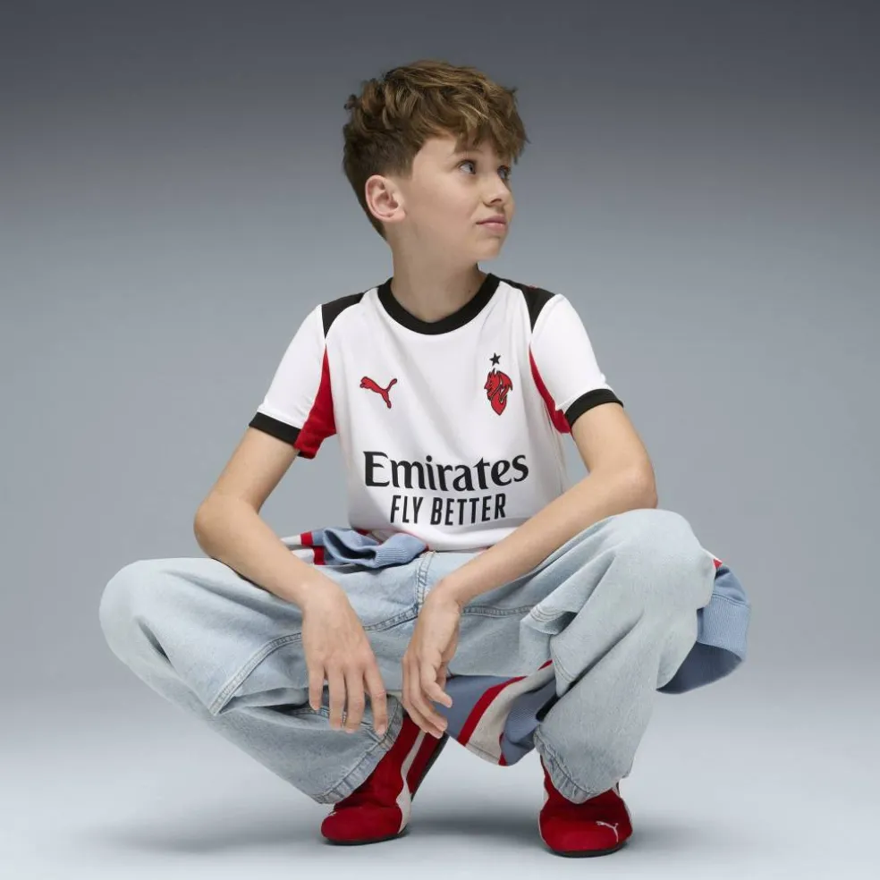 AC Milan Away Shirt 2025 2026 Juniors