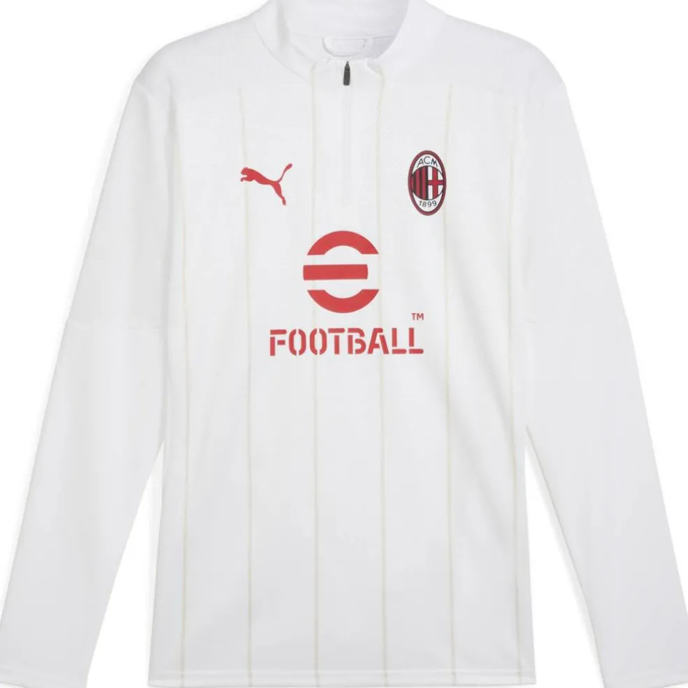 AC Milan Prematch Quarter Zip Top Adults