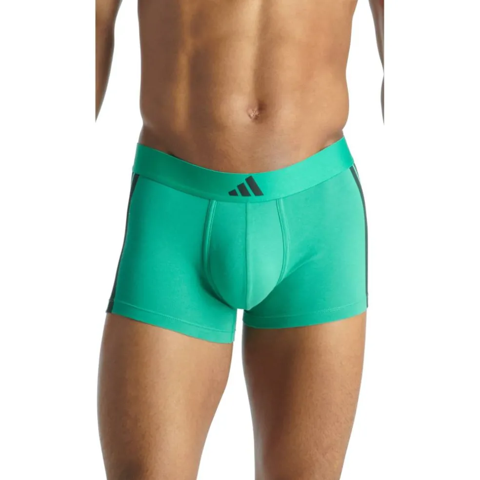 Active Flex Cotton 3 Stripes Trunk (2PK)
