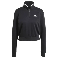 adidas Essentials French Terry Crop Quarter-Zip Track Jacket