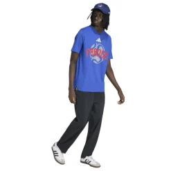 adidas France Mens Short Sleeve Performance T-Shirt