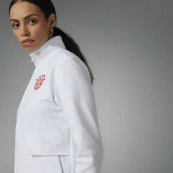 adidas Womens Bayern Munich Tracksuit Top 2022 2023