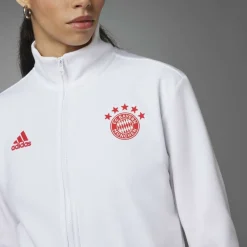 adidas Womens Bayern Munich Tracksuit Top 2022 2023