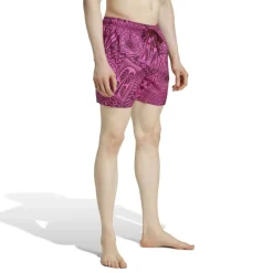 adidas x FARM 3-Stripes Swim Shorts 5-Inch Mens