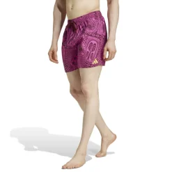 adidas x FARM 3-Stripes Swim Shorts 5-Inch Mens