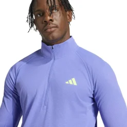 Adizero Running Quarter-Zip Long Sleeve Top Mens
