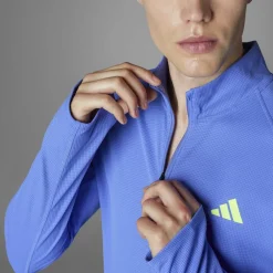 Adizero Running Quarter-Zip Long Sleeve Top Mens