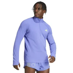 Adizero Running Quarter-Zip Long Sleeve Top Mens