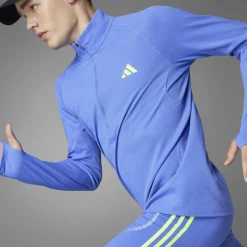 Adizero Running Quarter-Zip Long Sleeve Top Mens