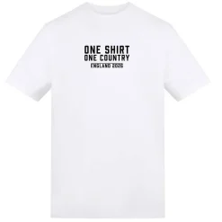 Adults Printed England World Cup Tee