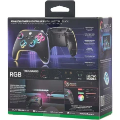 Advantage Wired Controller for Xbox Series X|S with Lumectra - Black
