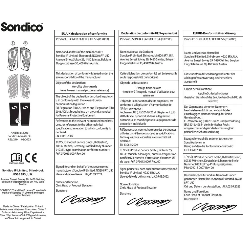 Aerolite High-Performance Shin Guards