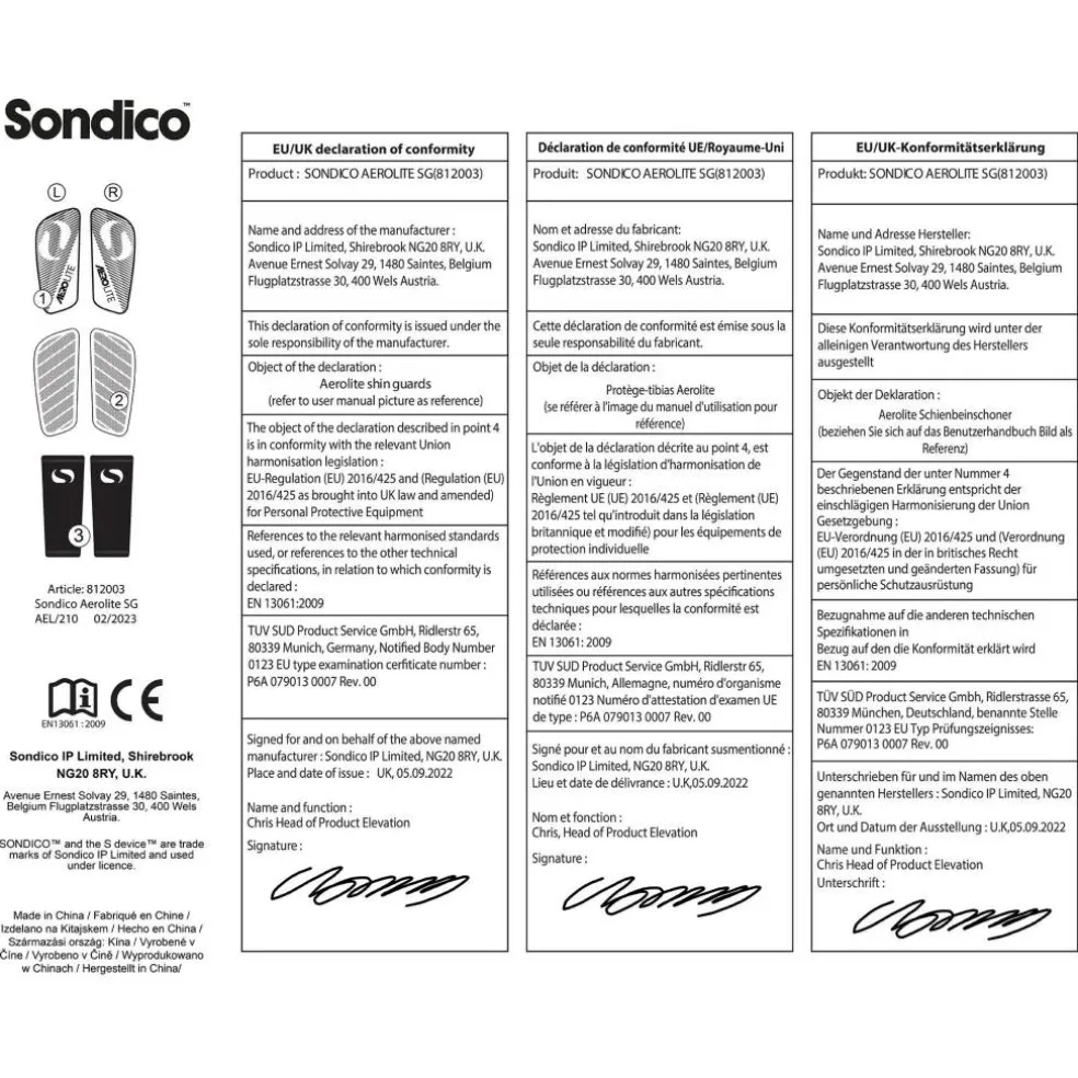 Aerolite High-Performance Shin Guards