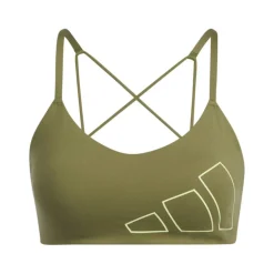 Aeroreact Training Light-Support Logo Bra Womens