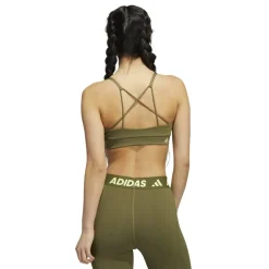 Aeroreact Training Light-Support Logo Bra Womens