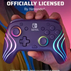 Afterglow™ Wave Nintendo Wireless Controller: Purple with Motion
