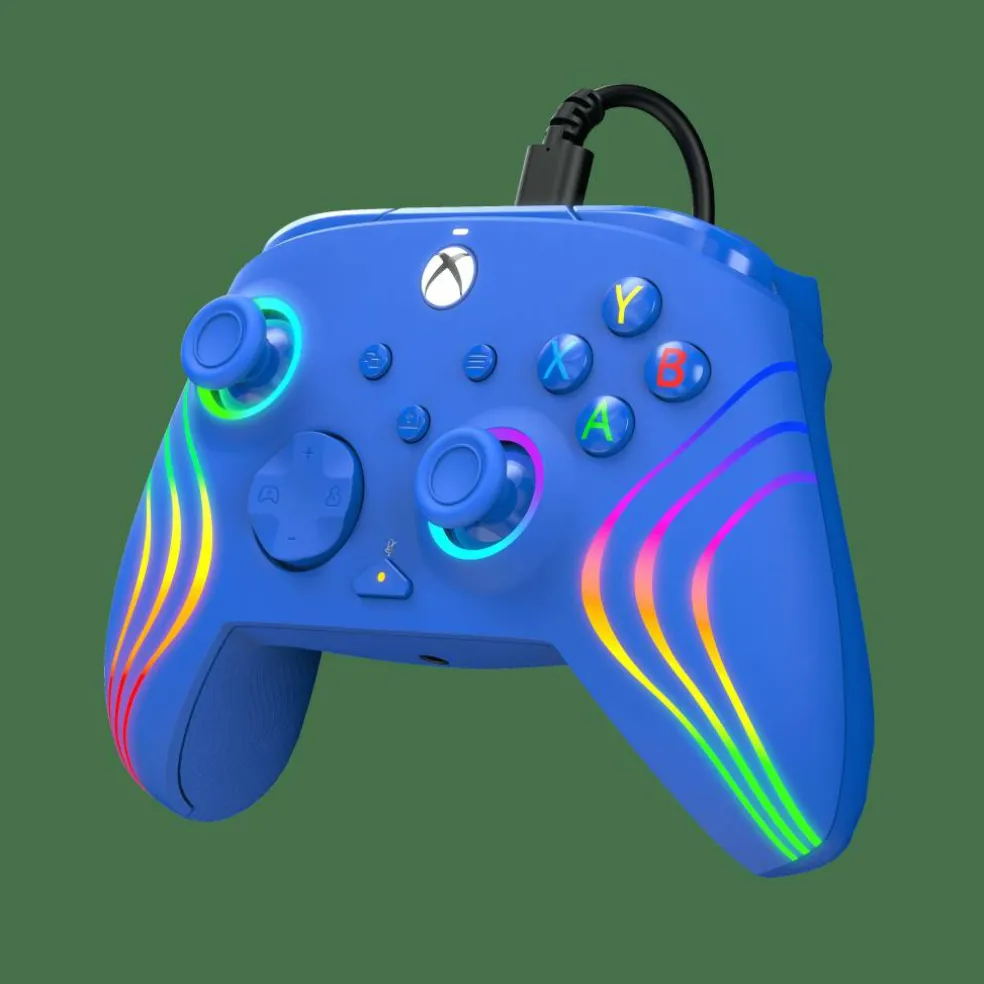 Afterglow Wave Wired Xbox Controller - Blue