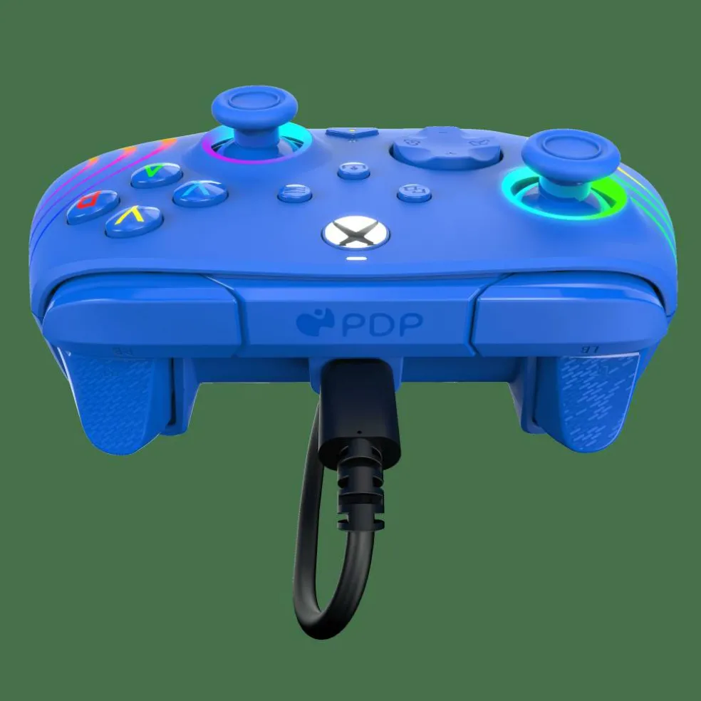 Afterglow Wave Wired Xbox Controller - Blue
