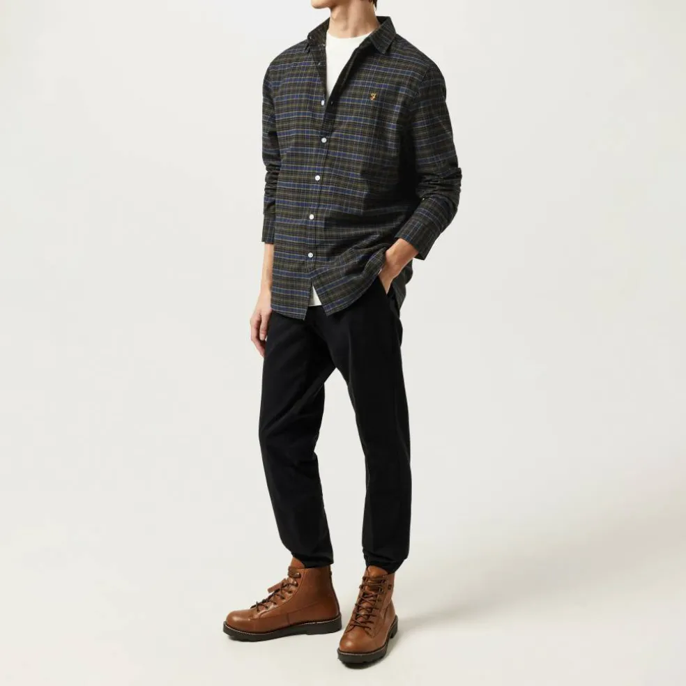 Alban Slim Fit Check Shirt