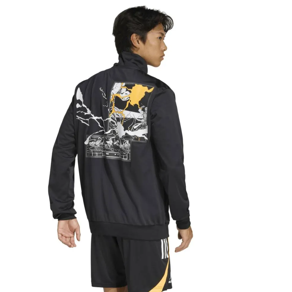All Blacks x Marvel Tracksuit Top Mens