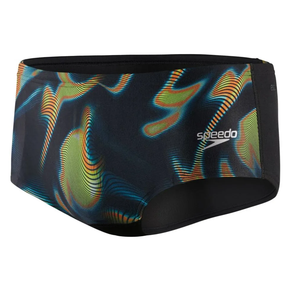 Allover Digital Print 14cm Swim Briefs Adults