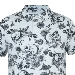 All-Over Print Polo Top Mens