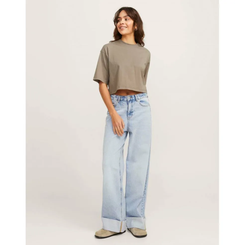 Andrea Loose Cropped T-Shirt Ladies