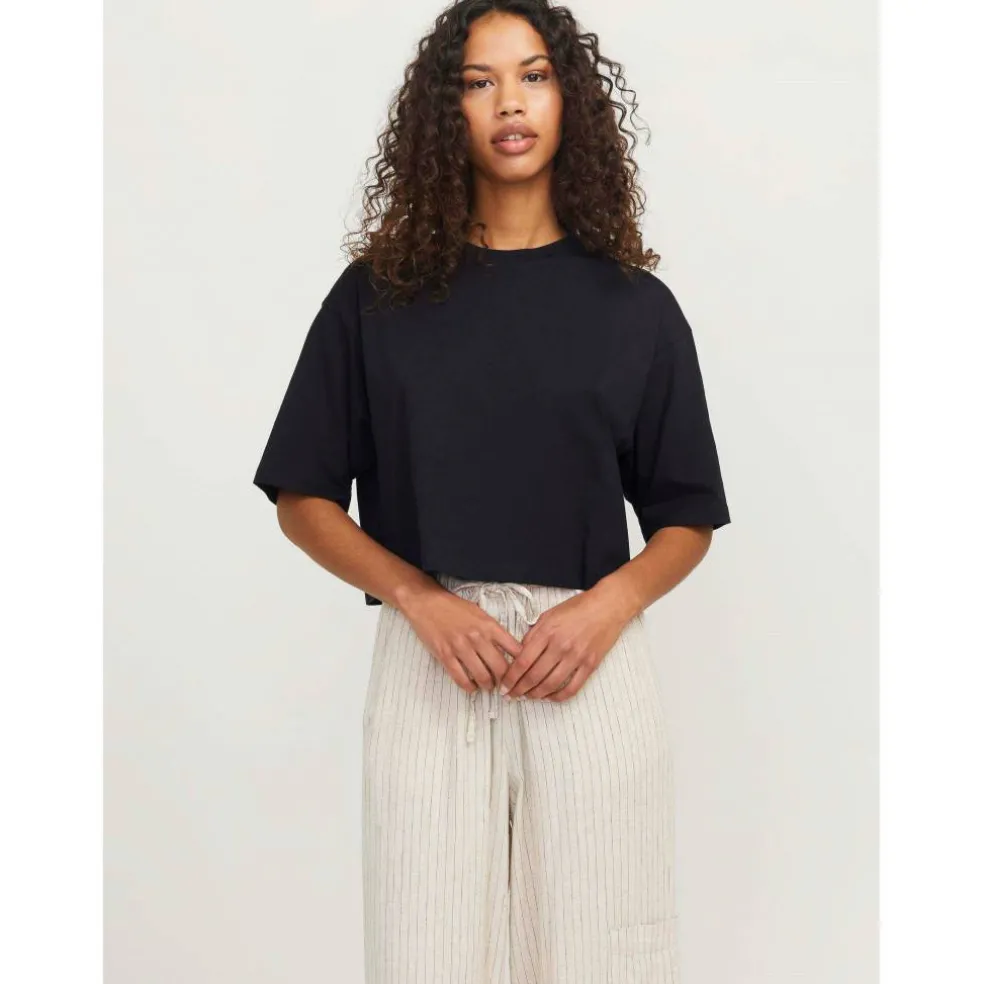 Andrea Loose Cropped T-Shirt Ladies