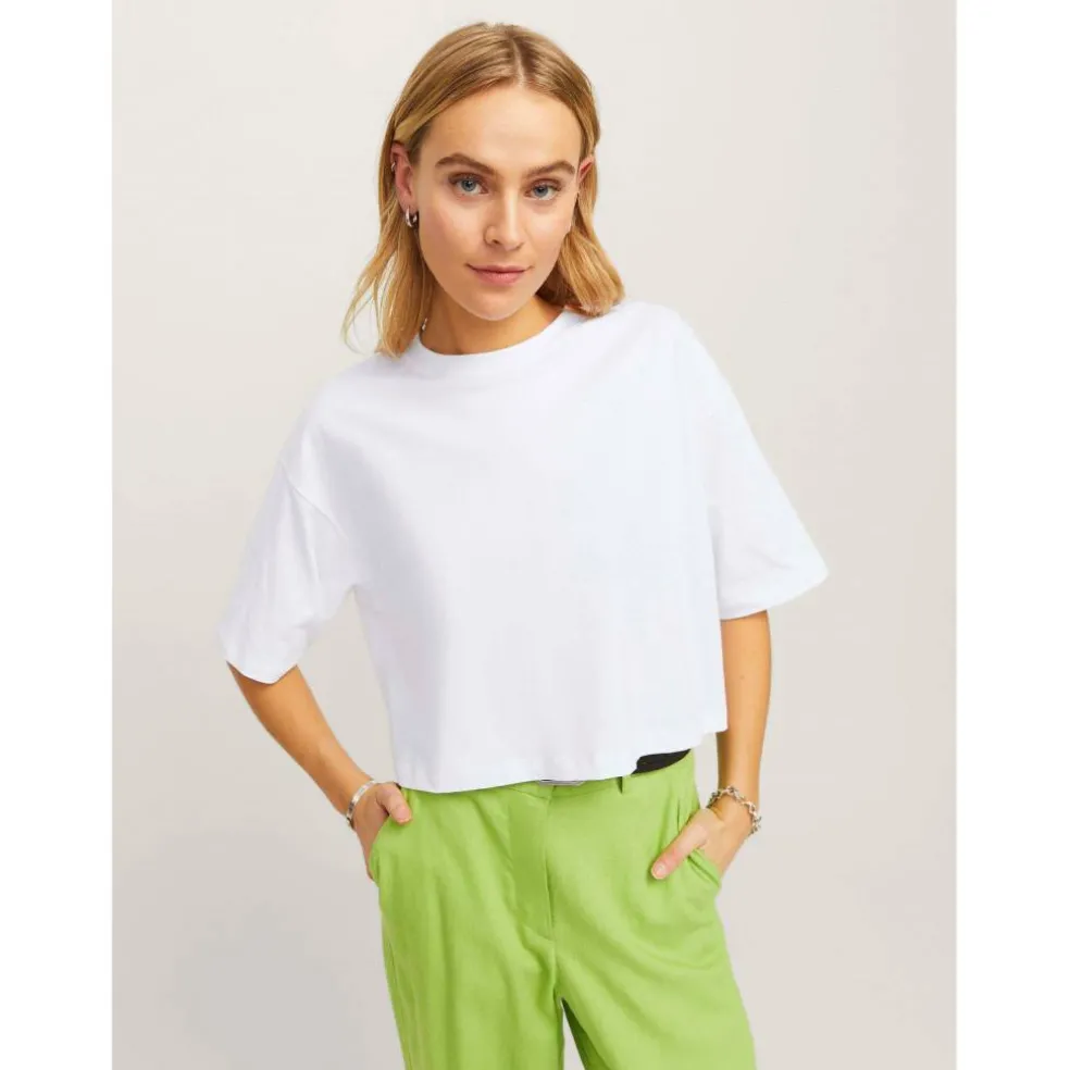 Andrea Loose Cropped T-Shirt Ladies
