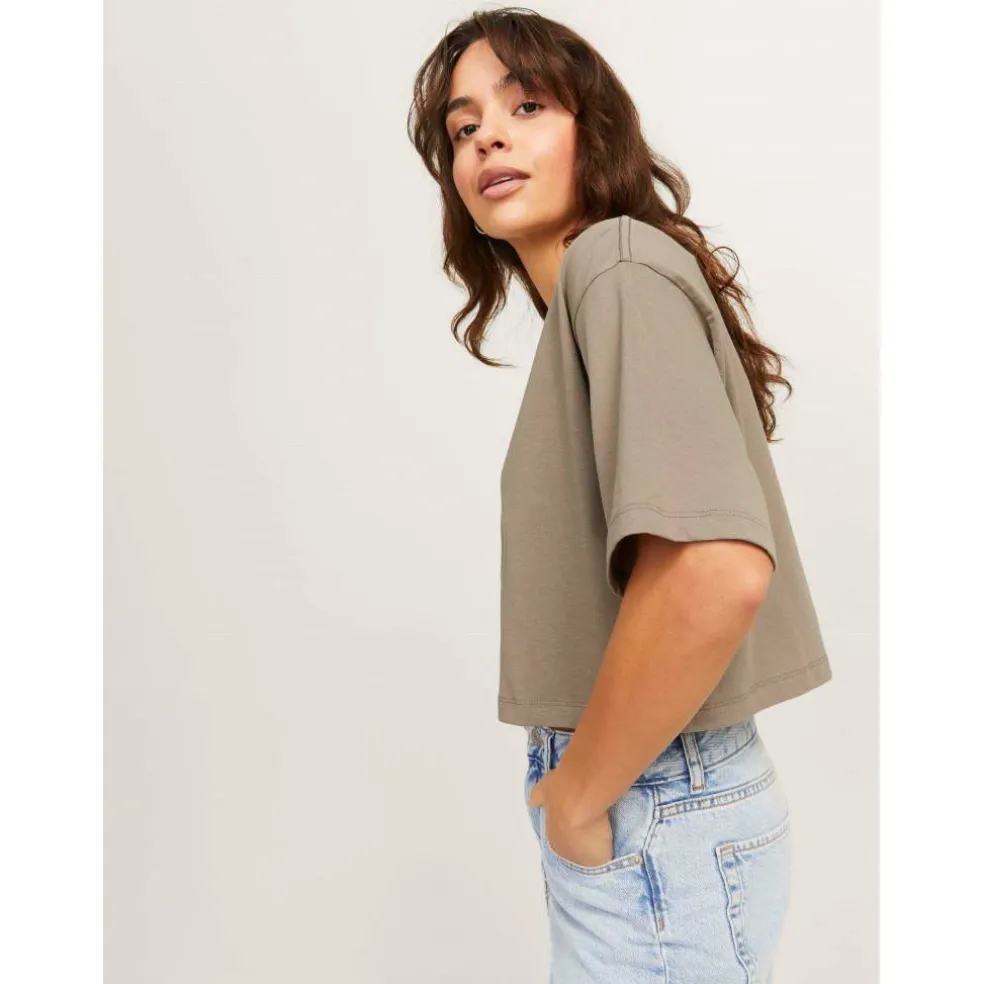 Andrea Loose Cropped T-Shirt Ladies