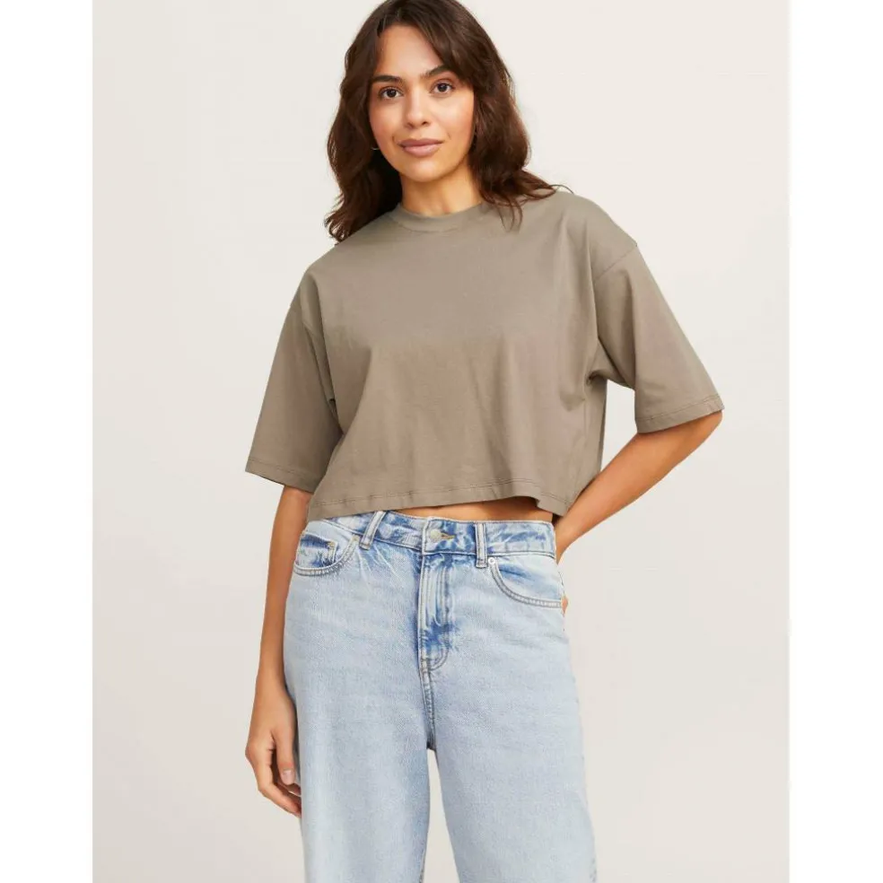 Andrea Loose Cropped T-Shirt Ladies