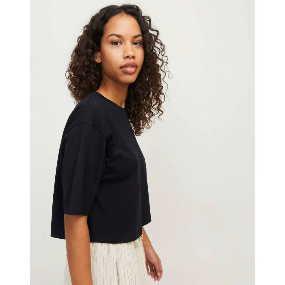 Andrea Loose Cropped T-Shirt Ladies
