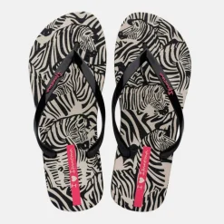 Animal Print VI Fem Flip Flops