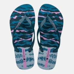 Animal Print VI Fem Flip Flops