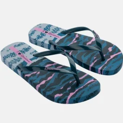 Animal Print VI Fem Flip Flops