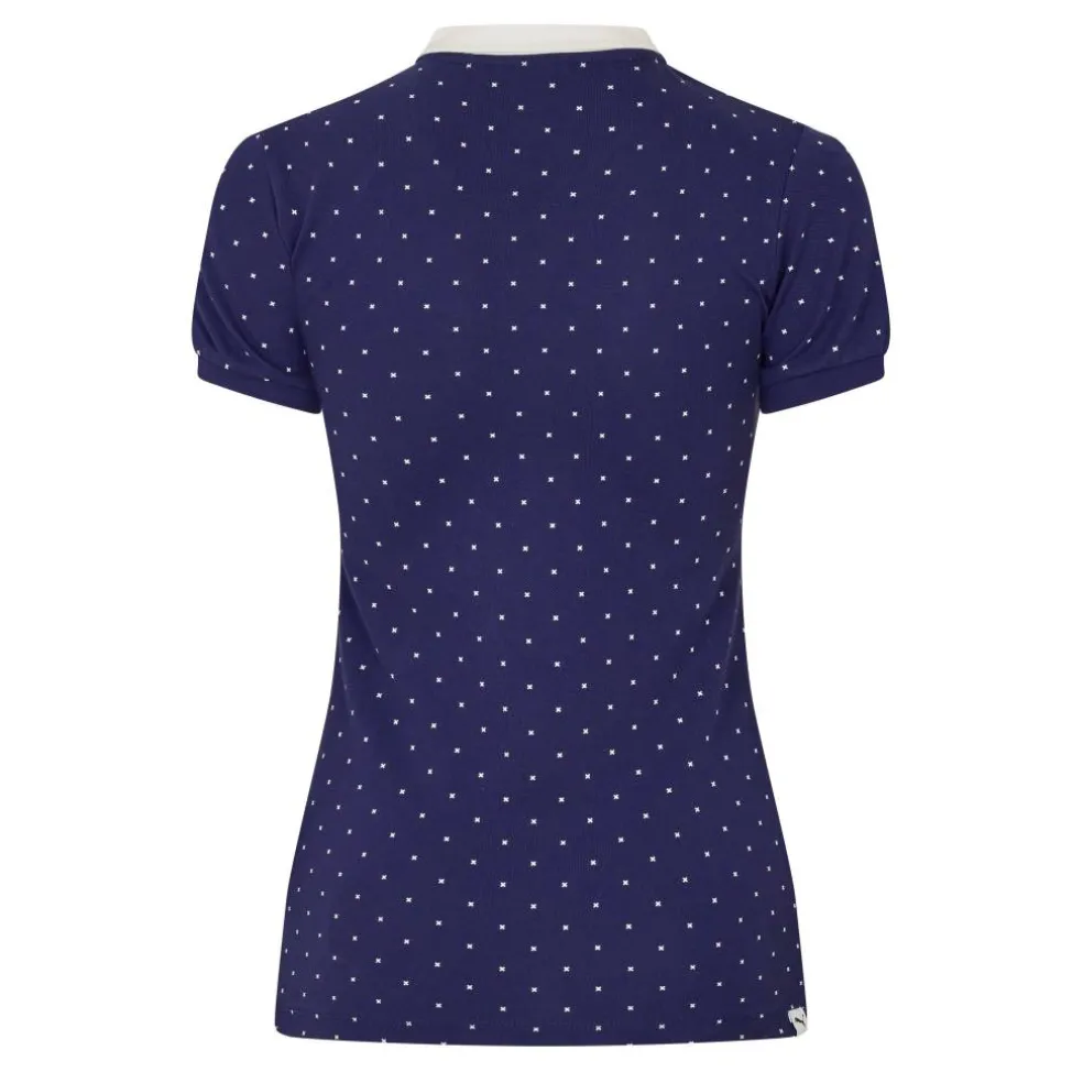 (19) Aop Polo Astral Aura Womens