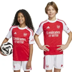 Arsenal Home Shirt 2025 2026 Juniors