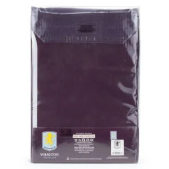 Aston Villa Officially Licensed Single Bedding Set Reversible (1 duvet cover 1 pillowcase)