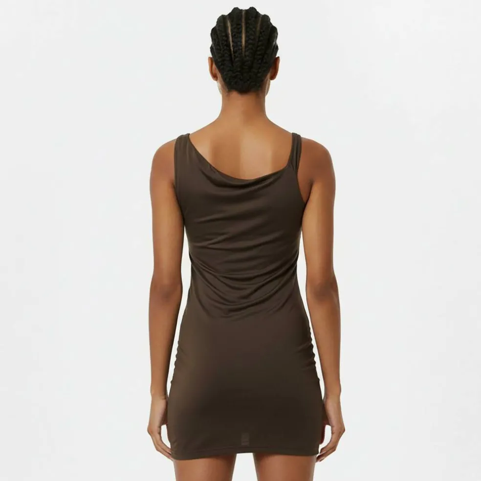 Asymmetric Mini Dress
