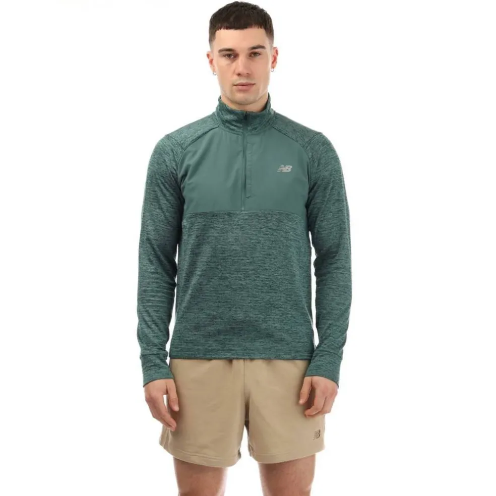 Athletics Heat Grid 1/2 Zip Top